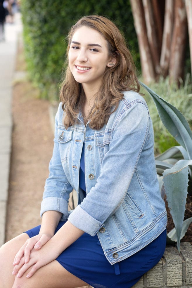 Lucy South Congress Senior Portrait Session