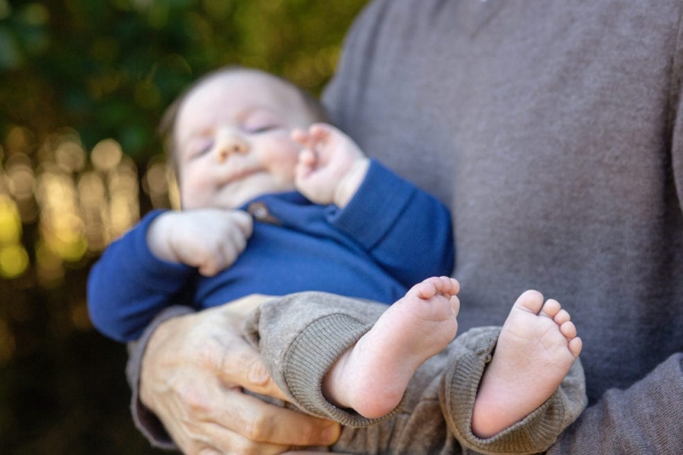 Swinney Family Tanglewood Park newborn family photo session