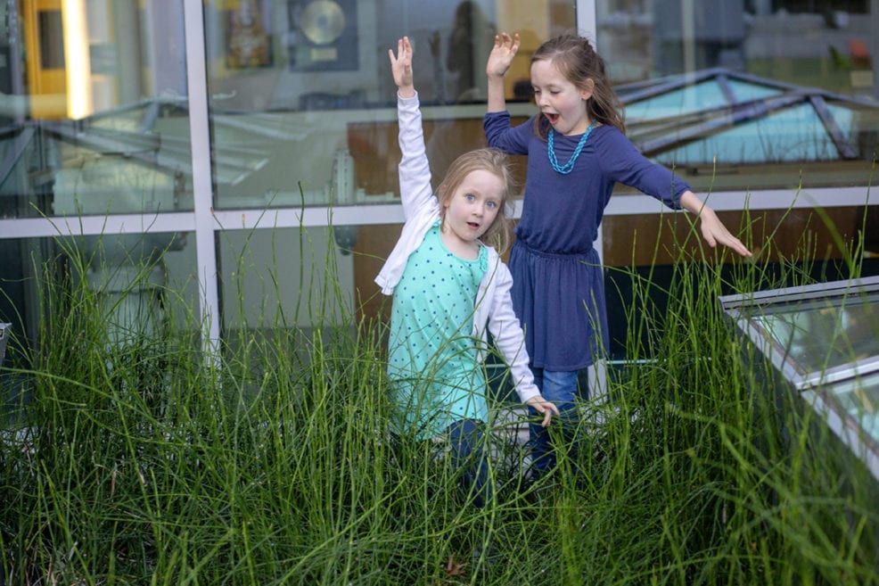 Seaholm Power Plant Austin Family Photo Session Lawrence Downtown Library