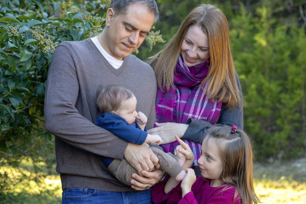 Swinney Family Tanglewood Park Austin Texas Family photo session