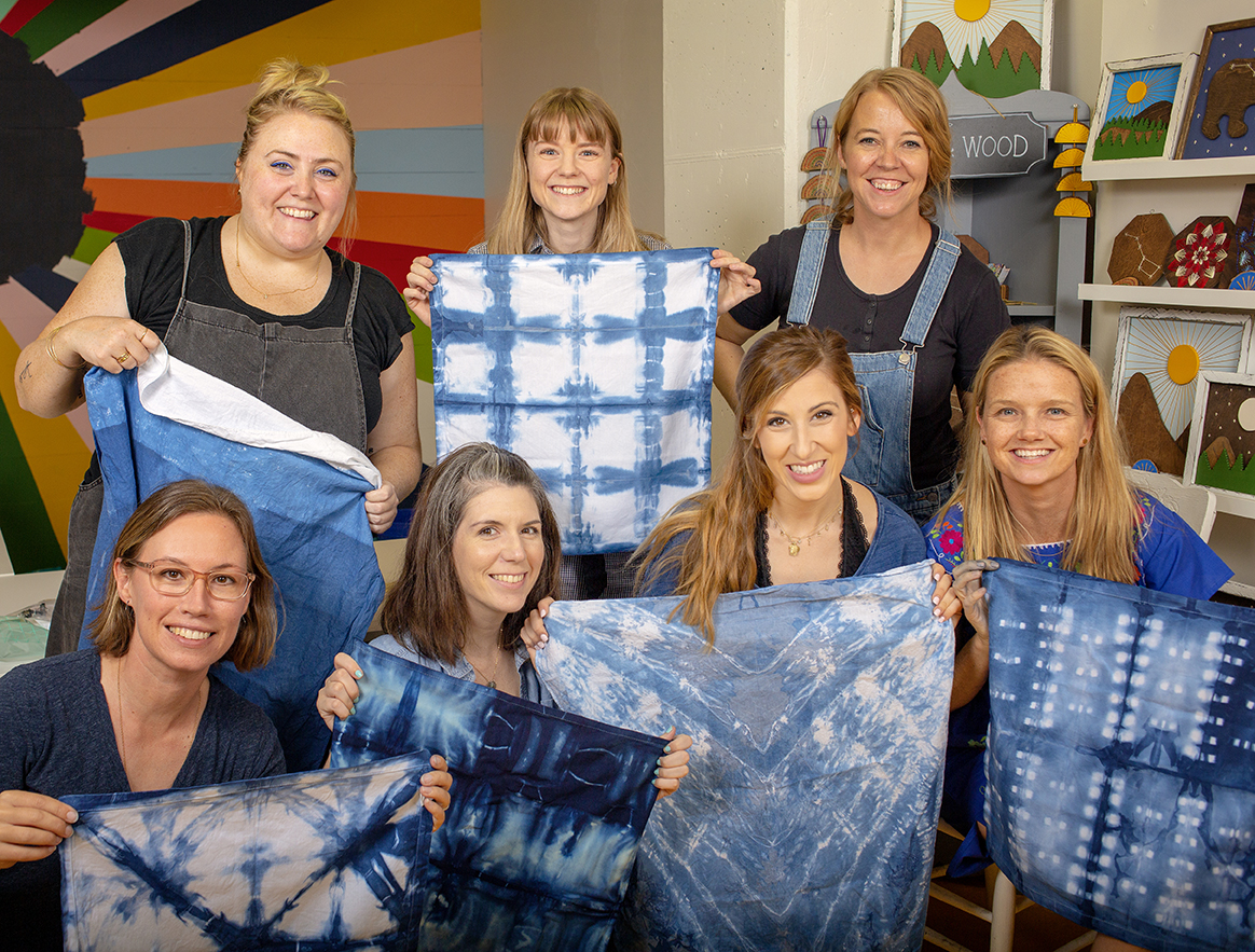 Shibori Workshop with Jamie McCormick – Creative Business Stories