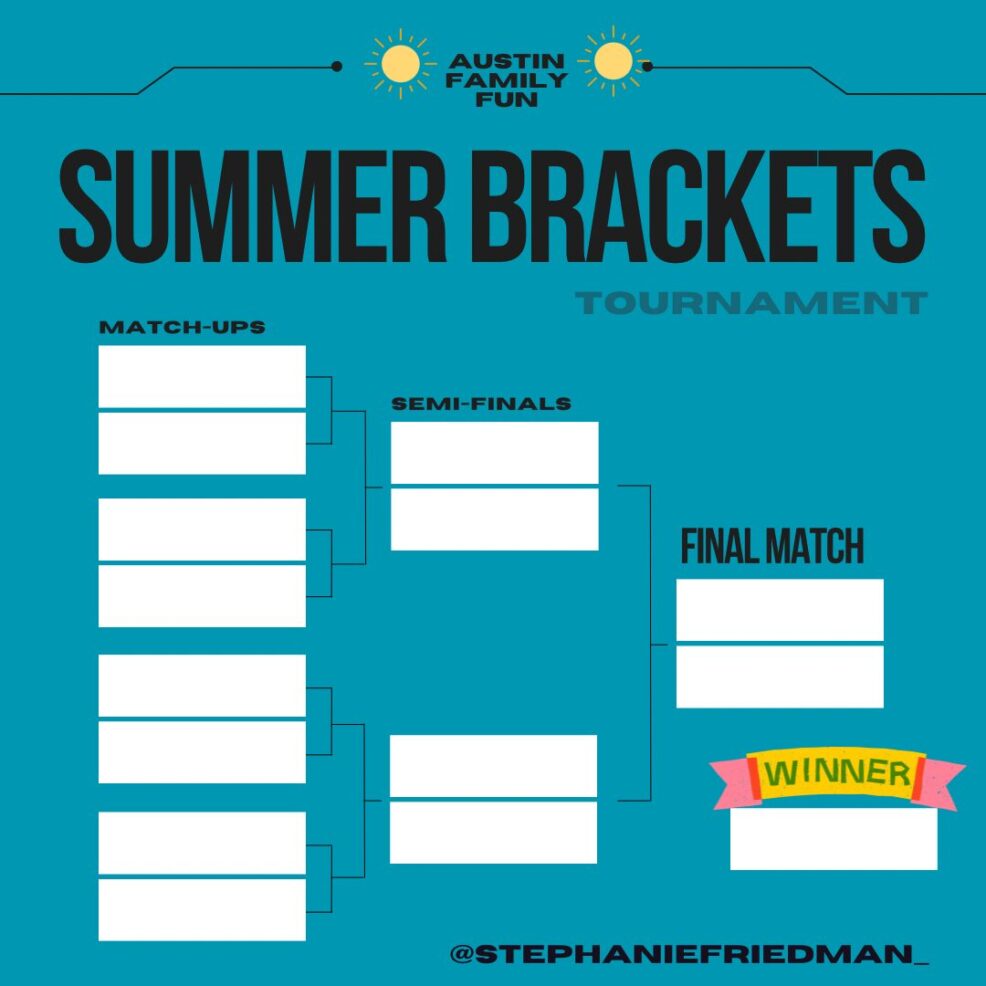 summer bracket examples for austin texas