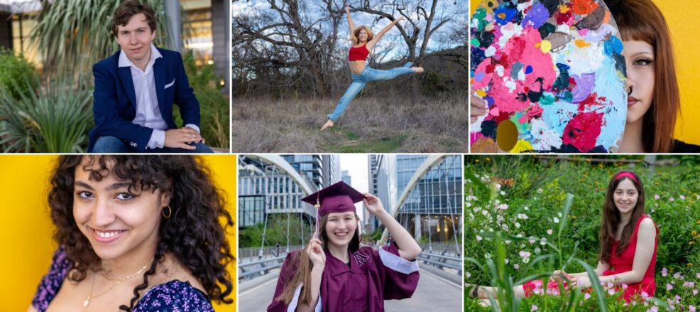 senior photos in austin, texas for high school students