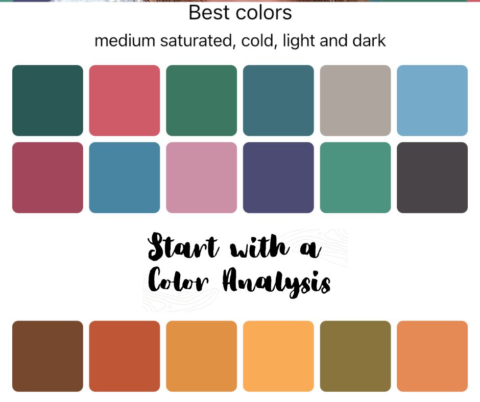 color analysis graphic