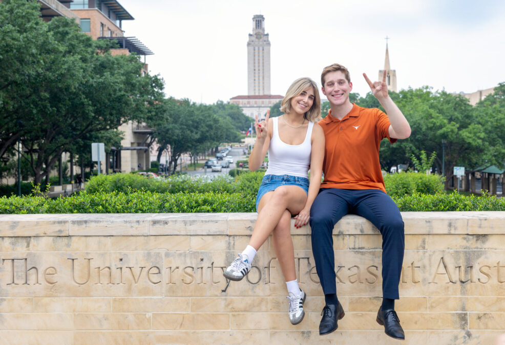 university of texas college senior photo session location