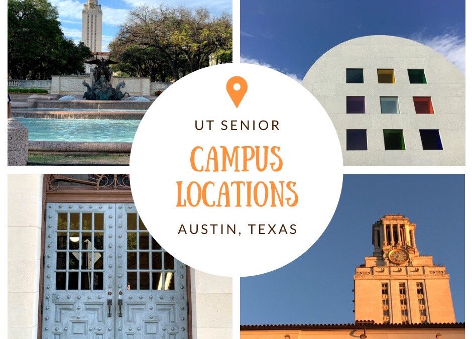 where on the university of texas campus to take senior photos